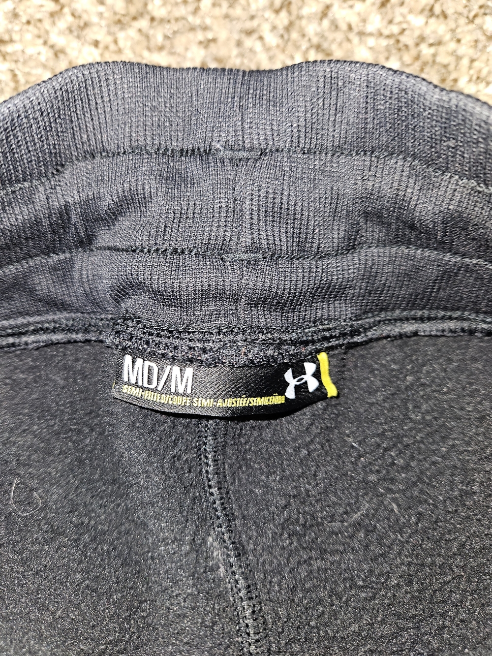 Under Armour Women's Black Wide-Leg Sweat Pants - Picture 2 of 3